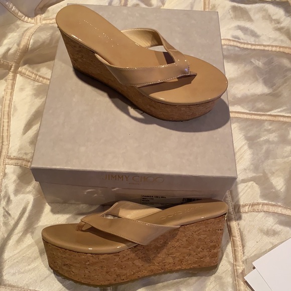 NIB Jimmy Choo Wedge - Picture 1 of 13